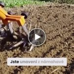 Ruční rotační kultivator – video
